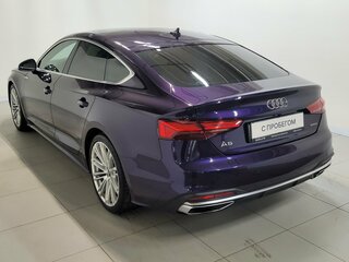2021 Audi A5 Sportback 45 TFSI II (F5) Рестайлинг, фиолетовый, 3385000 рублей, вид 4