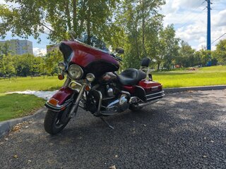 2007 Harley-Davidson Electra Glide, красный, 590000 рублей, вид 1