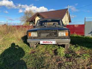 2010 Lada (ВАЗ) 2107, чёрный, 90000 рублей, вид 2