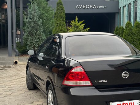 2007 Nissan Almera Classic I, чёрный, 379000 рублей, вид 3