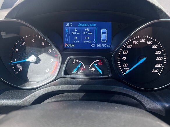 2014 Ford Kuga II, серый, 1290000 рублей - вид 5