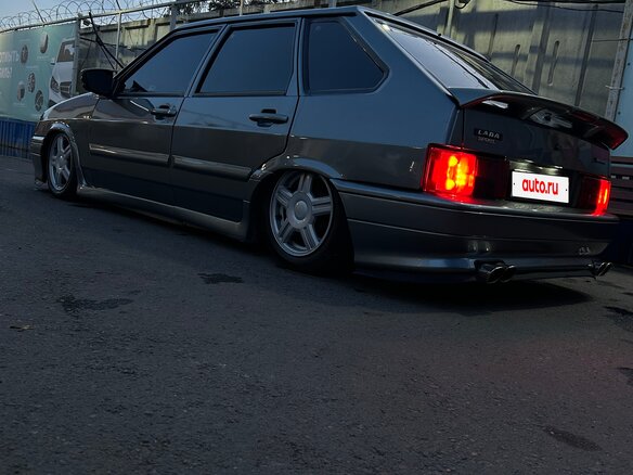 2005 Lada (ВАЗ) 2114, серый, 300000 рублей - вид 6
