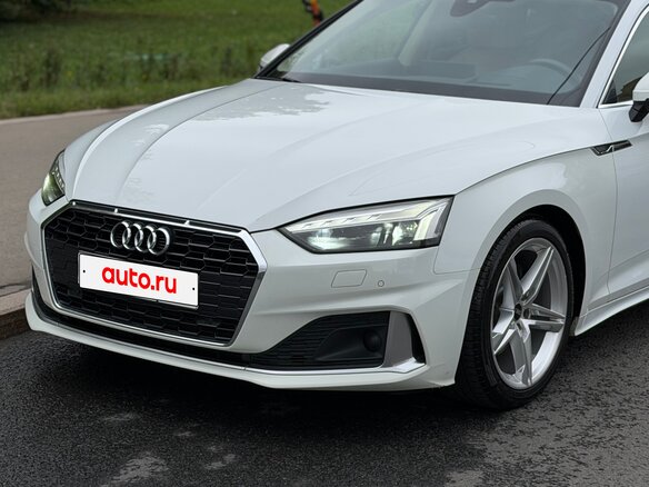2020 Audi A5 40 TFSI II (F5) Рестайлинг, белый - вид 5
