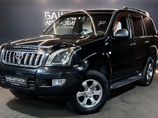 2007 Toyota Land Cruiser Prado 5-speed 120 Series Рестайлинг, чёрный, 2000000 рублей, вид 1