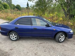 1994 Mazda 323 V (BA), синий, 180000 рублей, вид 4