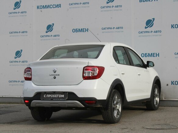 2020 Renault Logan Stepway II Рестайлинг, белый, 1195000 рублей - вид 4