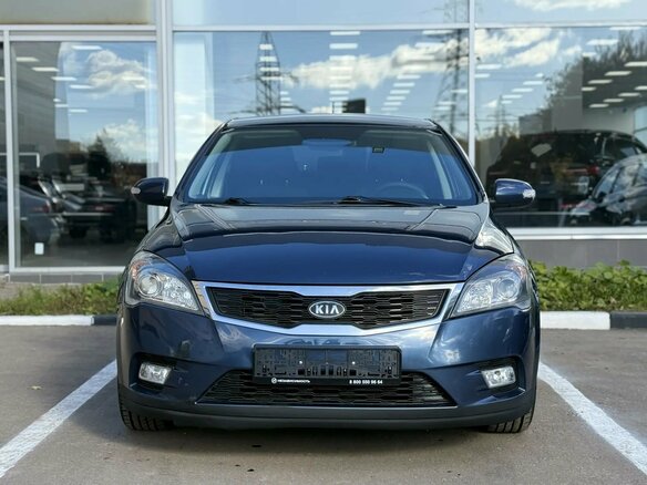 2010 Kia Ceed I Рестайлинг, синий, 530000 рублей - вид 1