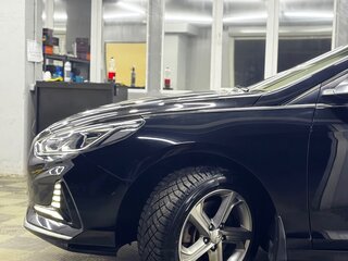 2018 Hyundai Sonata VII (LF) Рестайлинг, чёрный, 1050000 рублей, вид 3