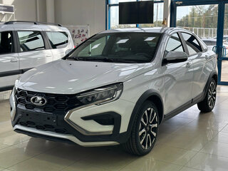 2023 Lada (ВАЗ) Vesta Cross I Рестайлинг (NG), белый, 1268000 рублей, вид 1