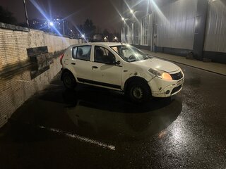2010 Renault Sandero I, белый, 175000 рублей, вид 3