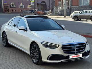 2021 Mercedes-Benz S-Класс 350 d VII (W223), белый, 6500000 рублей, вид 2