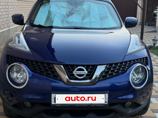 2018 Nissan Juke I Рестайлинг, синий, 1850000 рублей, вид 1