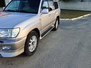 2001 Toyota Land Cruiser 100 Series, серебристый, 1800000 рублей, вид 4