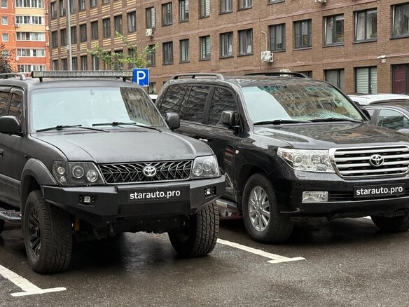 1998 Toyota Land Cruiser Prado 90 Series, чёрный, 3777777 рублей - вид 6