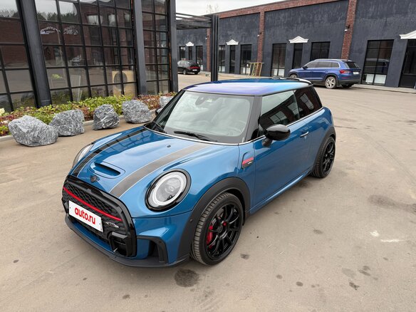 2021 Mini Hatch JCW III (F55/F56) Рестайлинг 2, синий, 3900000 рублей