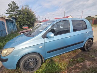 2008 Hyundai Getz I Рестайлинг, голубой, 590000 рублей, вид 1