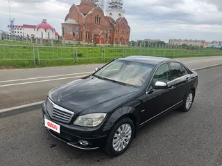 2008 Mercedes-Benz C-Класс 230 III (W204), чёрный, 1000000 рублей, вид 2