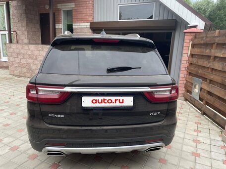 2023 Hongqi HS7 I, чёрный, вид 4