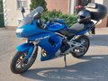 2007 Kawasaki ER-6F (Ninja 650R), синий, 350000 рублей