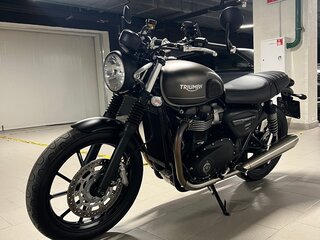 2022 Triumph Street Twin, серый, 860000 рублей, вид 2