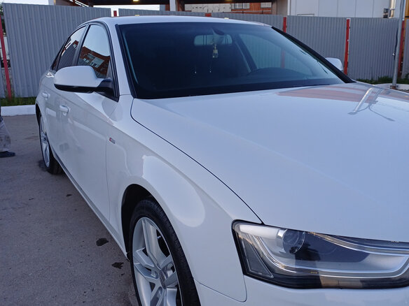2013 Audi A4 IV (B8) Рестайлинг, белый, 1350000 рублей - вид 8