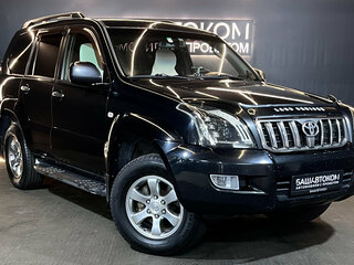 2007 Toyota Land Cruiser Prado 5-speed 120 Series Рестайлинг, чёрный, 2000000 рублей, вид 3