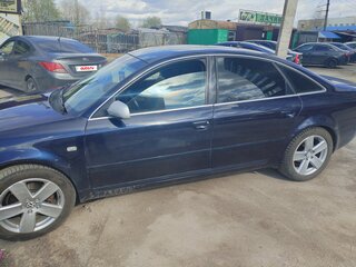 2003 Audi A6 II (C5) Рестайлинг, синий, 300000 рублей, вид 4