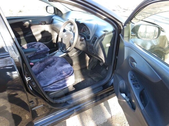2011 Toyota Corolla Fielder X (E140, E150) Рестайлинг, чёрный, 750000 рублей - вид 13
