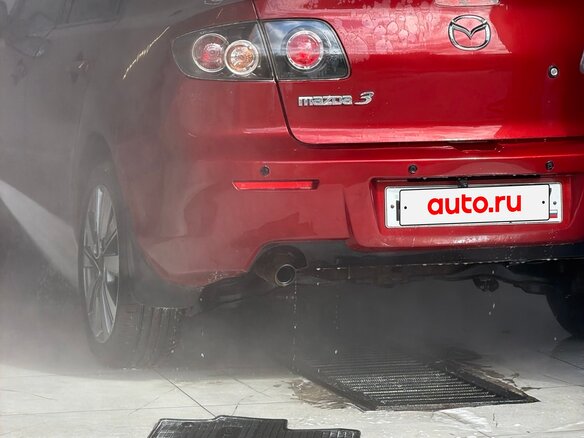 2008 Mazda 3 I (BK) Рестайлинг, красный - вид 5
