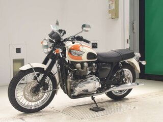 2006 Triumph Bonneville T100, бежевый, 631000 рублей, вид 3