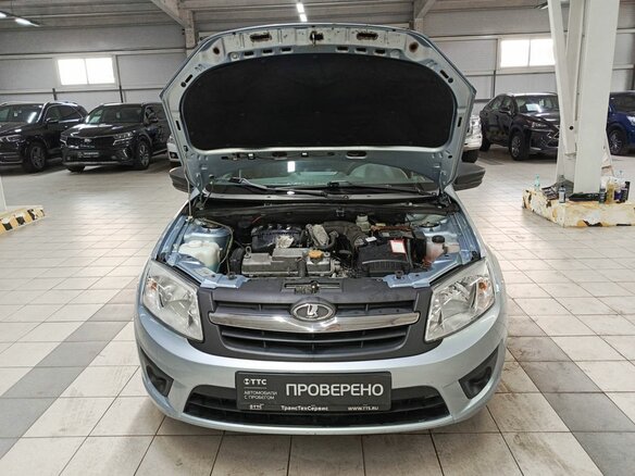 2015 Lada (ВАЗ) Granta I, голубой - вид 8