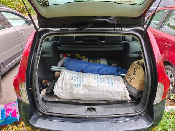 2007 Volvo V50 I Рестайлинг, чёрный - вид 16