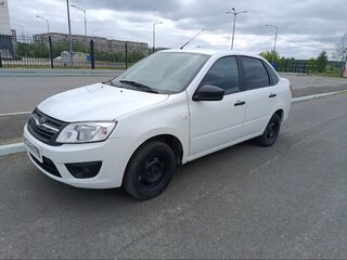 2017 Lada (ВАЗ) Granta I, белый, 530000 рублей, вид 3