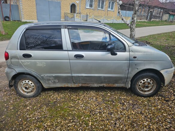 2008 Daewoo Matiz I Рестайлинг, серебристый, 65000 рублей - вид 1
