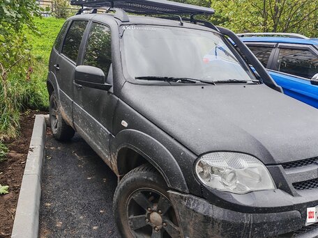 2012 Chevrolet Niva I Рестайлинг, серебристый, 370000 рублей, вид 1