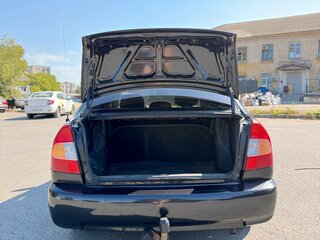 2008 Hyundai Accent ТагАЗ II, чёрный, 360000 рублей, вид 4