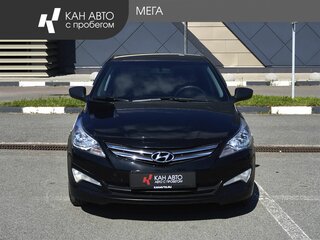 2014 Hyundai Solaris I Рестайлинг, чёрный, 784000 рублей, вид 3