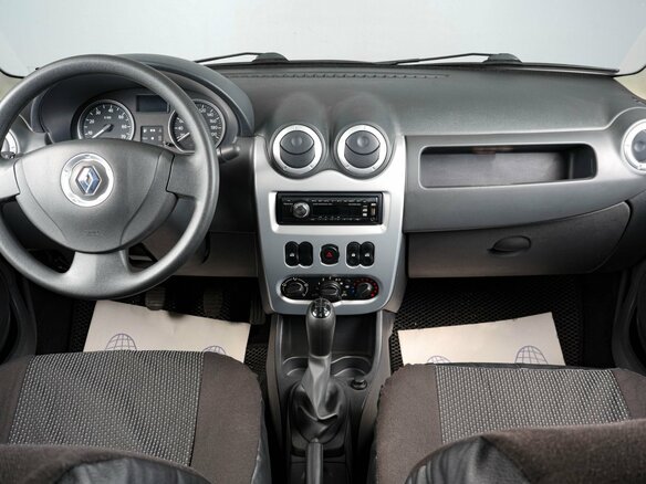 2013 Renault Logan I Рестайлинг, синий, 599000 рублей - вид 11