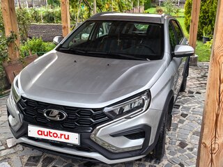 2025 Lada (ВАЗ) Vesta SW Cross I Рестайлинг (NG), серебристый, 1985000 рублей, вид 3