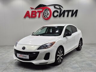 2013 Mazda 3 II (BL) Рестайлинг, белый, 1070000 рублей, вид 3