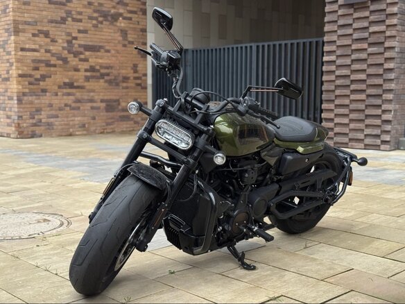 2022 Harley-Davidson Sportster S, зелёный, 1520000 рублей - вид 6
