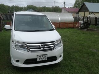 2014 Nissan Serena IV (C26), белый, 1150000 рублей, вид 2