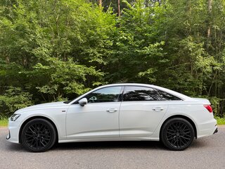 2020 Audi A6 45 TFSI V (C8), белый, 4550000 рублей, вид 4