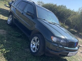 2002 BMW X5 3.0i I (E53), зелёный, 900000 рублей, вид 2