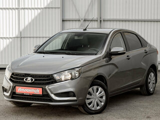 2016 Lada (ВАЗ) Vesta I, серый, 720000 рублей, вид 1