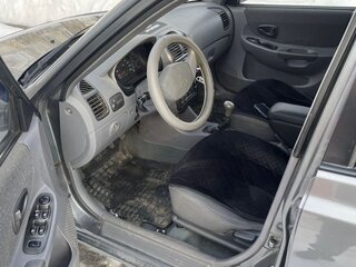 2008 Hyundai Accent ТагАЗ II, серый, 450000 рублей, вид 4