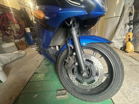 2010 Yamaha XJ6 (FZ6R), синий, 460000 рублей, вид 3