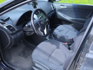 2015 Hyundai Solaris I Рестайлинг, чёрный, 1150000 рублей, вид 5