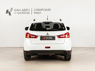 2014 Mitsubishi ASX I Рестайлинг, белый, 1344000 рублей, вид 4