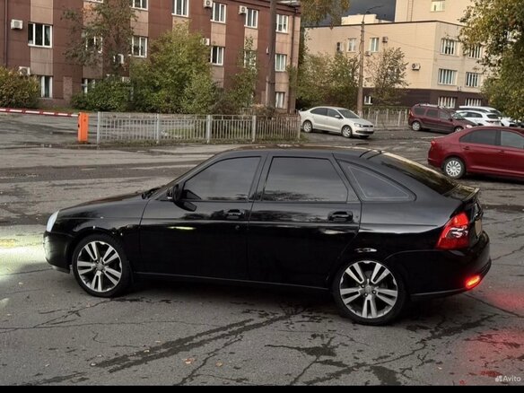 2010 Lada (ВАЗ) Priora I, чёрный - вид 13
